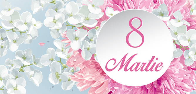 Conducerea CTIF urează doamnelor și domnișoarele un 8 martie fericit!