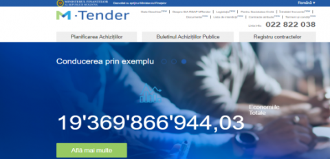 Noua versiune a portalului MTender – creșterea transparenței achizițiilor publice electronice din Republica Moldova